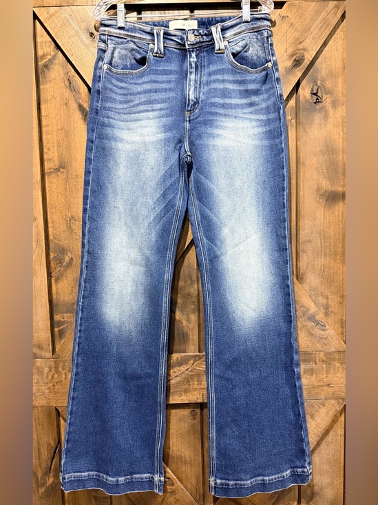 Denim - Kancan Wide Leg Flare High Rise Jeans Sz 28